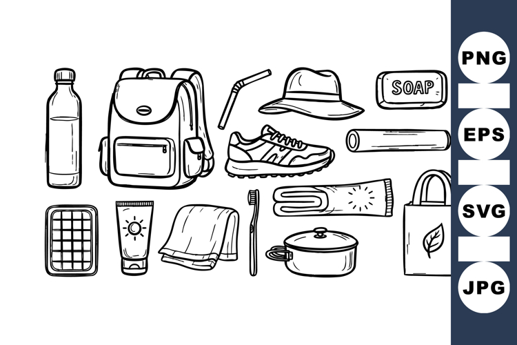 Tote Bag Clipart Image 8