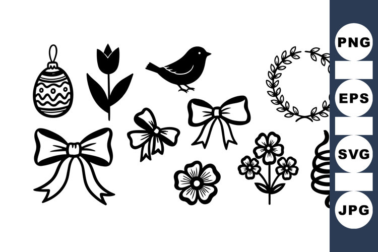 Floral Wreath Clipart Image 5