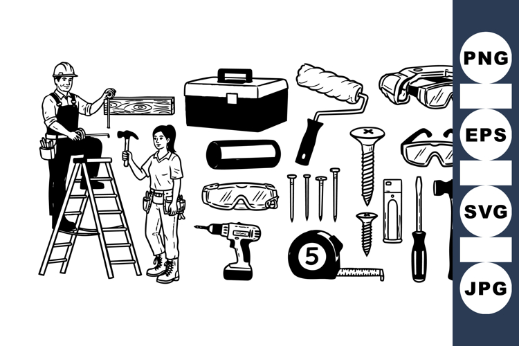 Tools Clipart Image 19