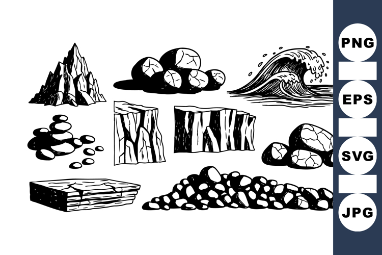 Rocks Clipart Image 3