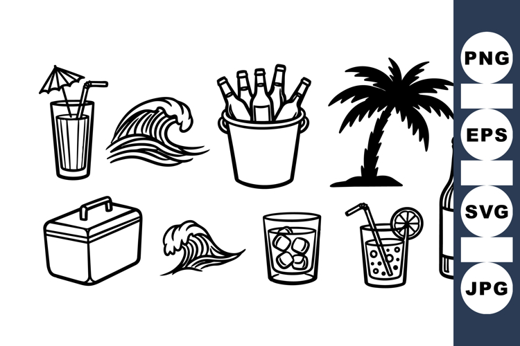 Cocktail Illustration Image 22