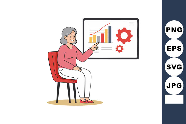 Senior Clipart Image 4