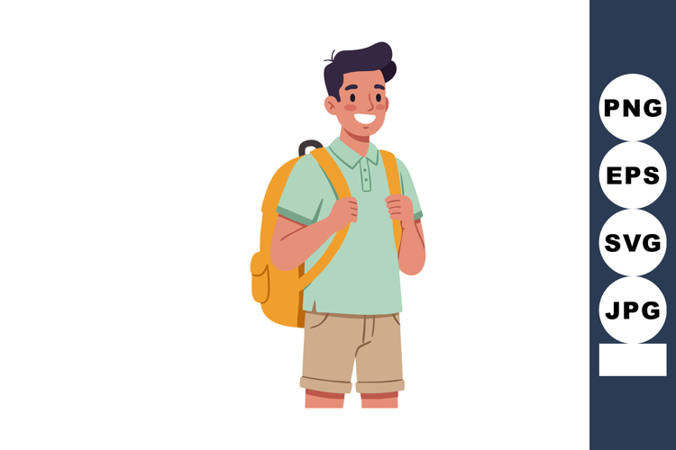 Backpack Clipart Image 21