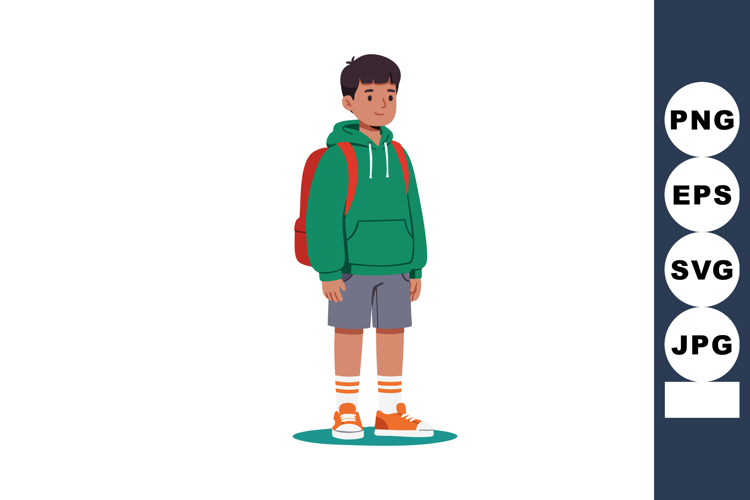 Backpack Clipart Image 16