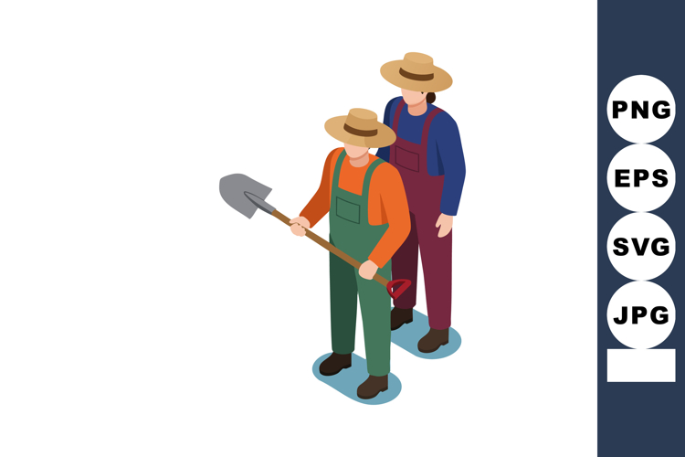 Farmer Clipart Image 16