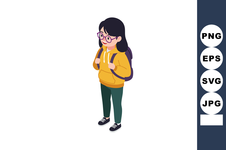 Backpack Clipart Image 13