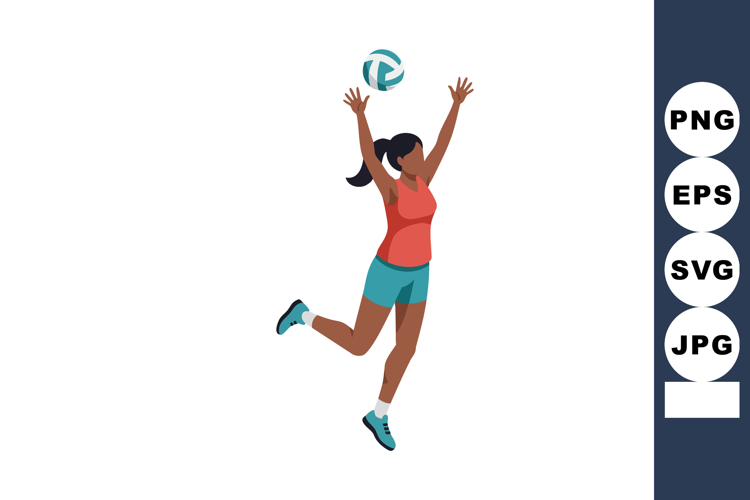 Volleyball Clipart Image 6