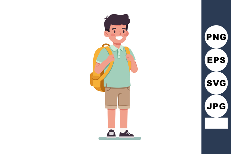 Backpack Clipart Image 9
