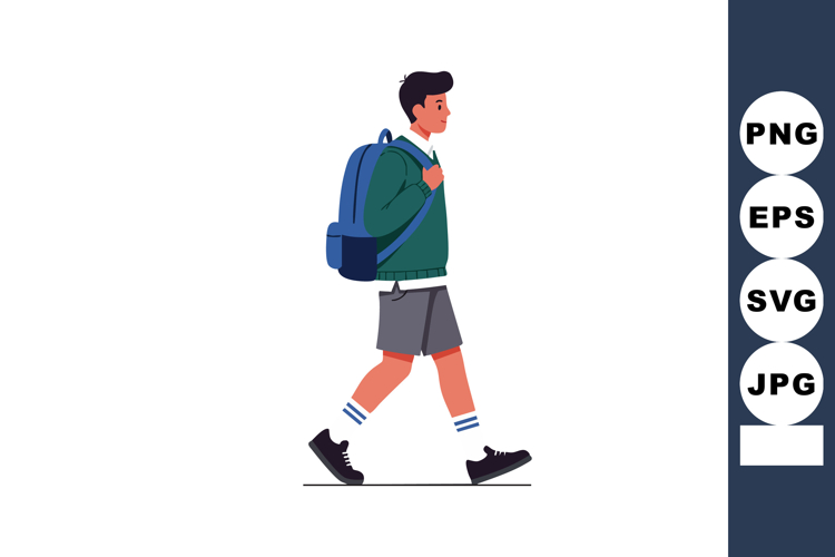 Backpack Clipart Image 7