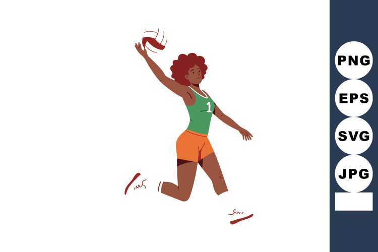 Volleyball Clipart Image 5