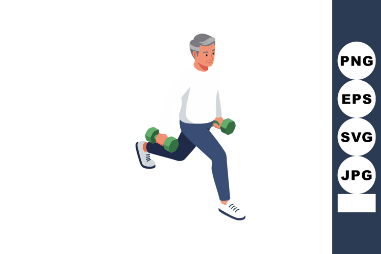 Dumbbell Clipart Image 24