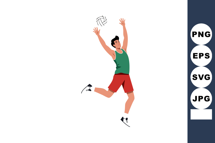 Volleyball Clipart Image 3
