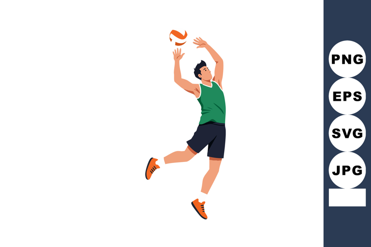 Volleyball Clipart Image 2