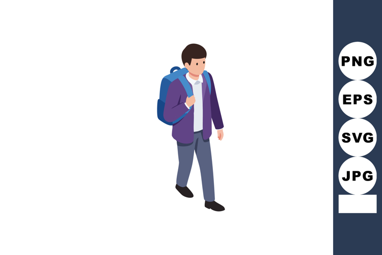 Backpack Clipart Image 2