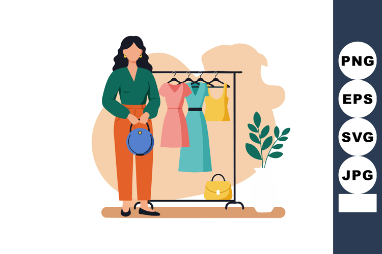 Handbag Clipart Image 16