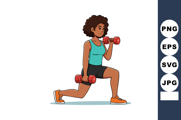 Dumbbell Clipart Image 5