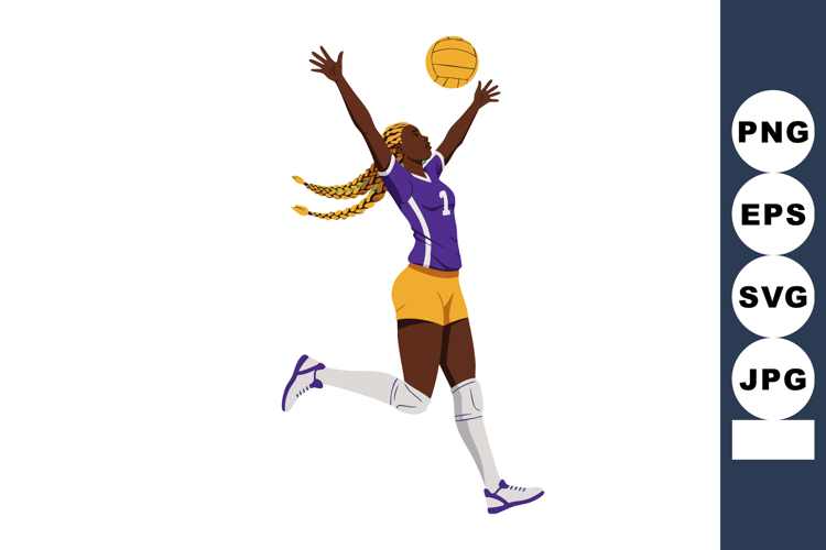 Volleyball Clipart Image 10
