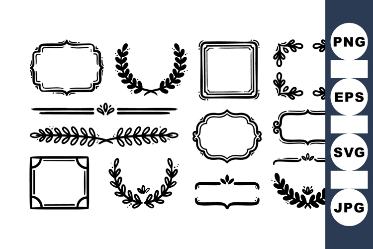 Floral Wreath Svg Image 15