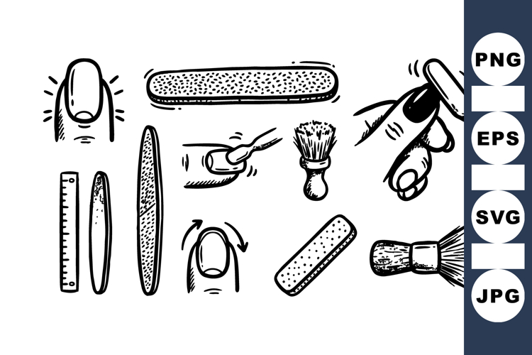 Nail Polish Clipart Image 11