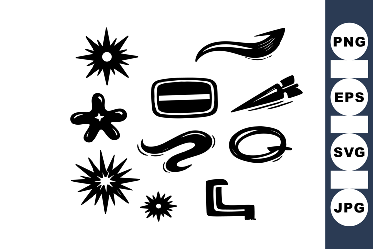 Paint Stroke Vector Image 11