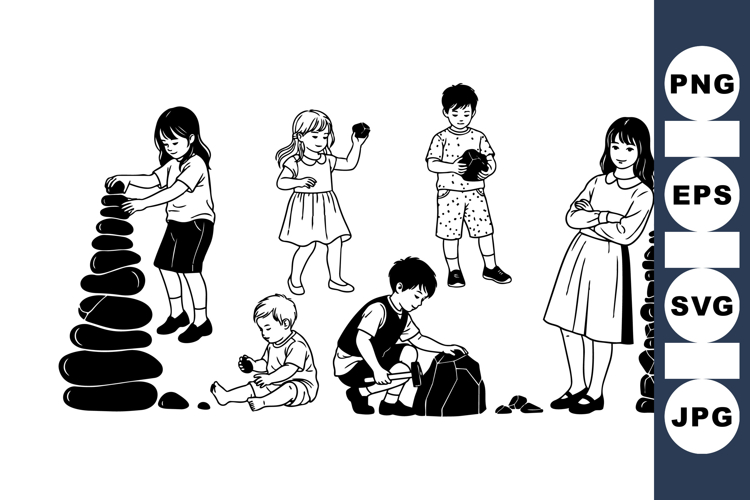 Rock Silhouette Image 8