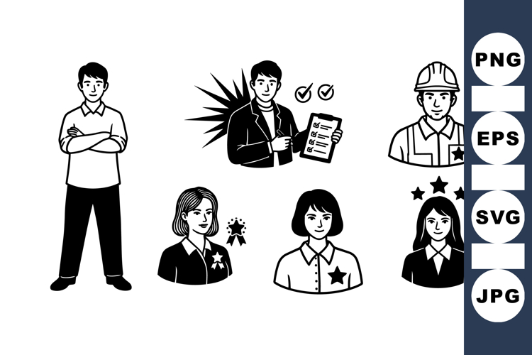 Black And White Clipart Image 6