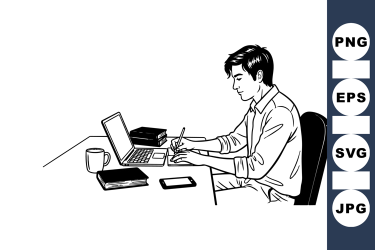Office Illustration Image 10