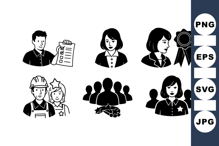 Professional Teamwork Business Icon