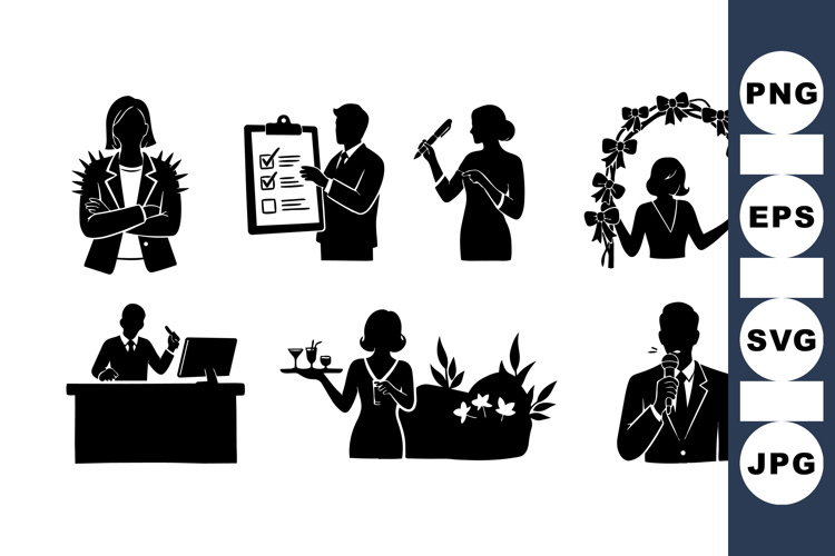 Flower Silhouette Image 16