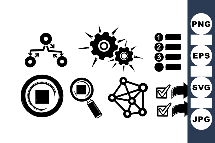 Editable Vector Tech Icon For UI Design