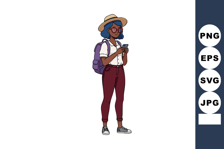 Traveler Clipart Image 3
