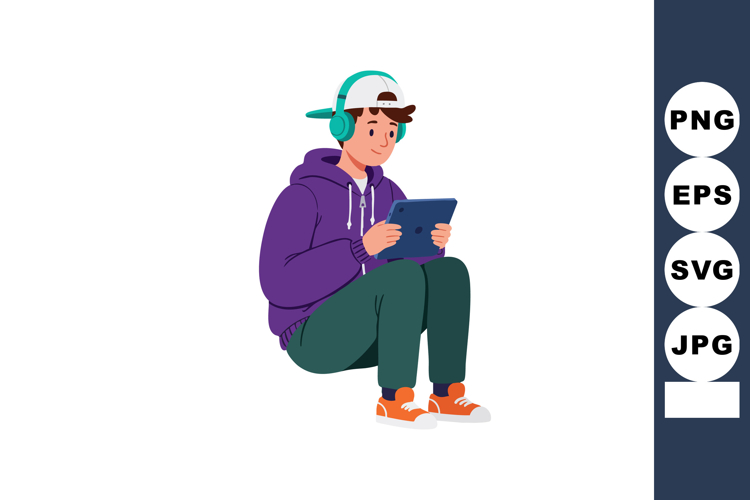 Headphone Clipart Image 20