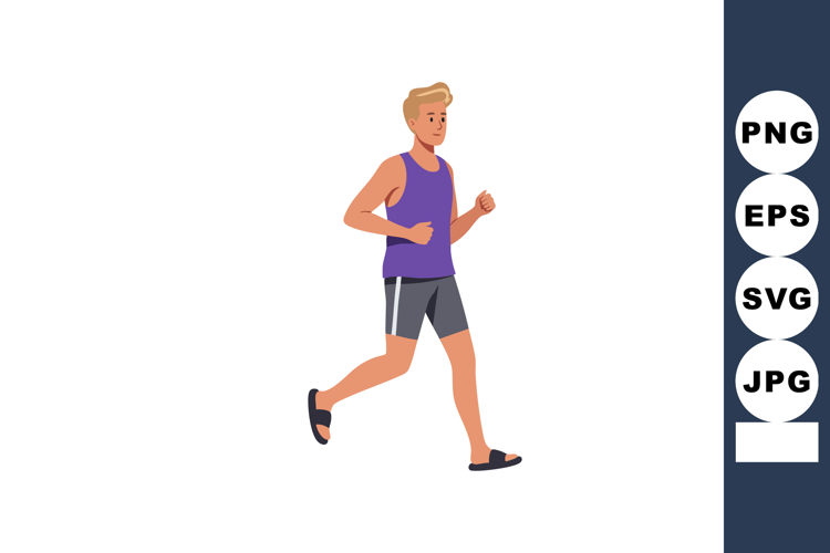 Runner Clipart Image 3