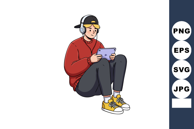 Tablet Clipart Image 11