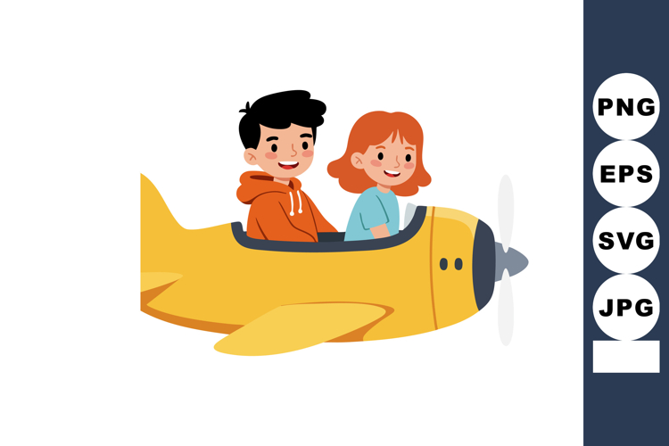 Airplane Clipart Image 16
