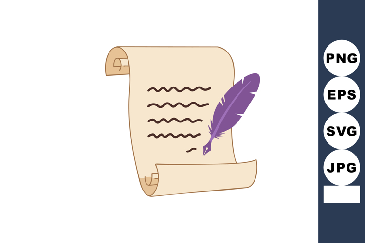 Scroll Clipart Image 19
