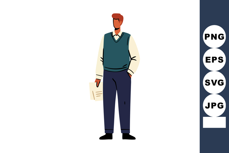 Vest Clipart Image 16