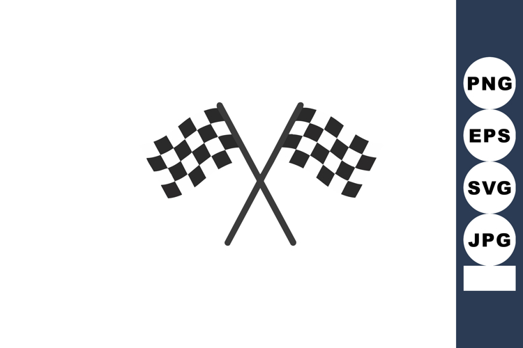 Racing Flags Clipart Image 16