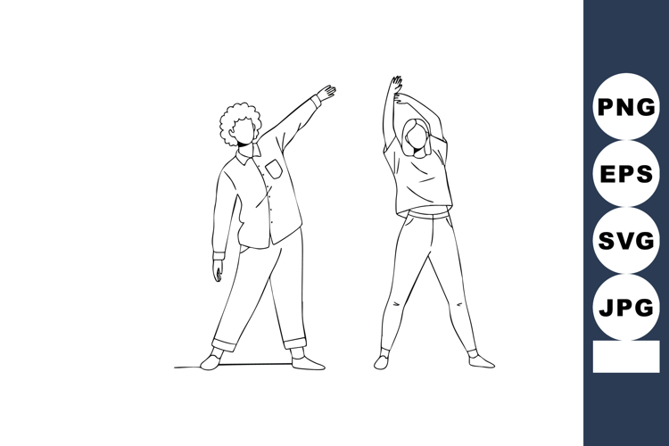 Exercising Clipart Image 4