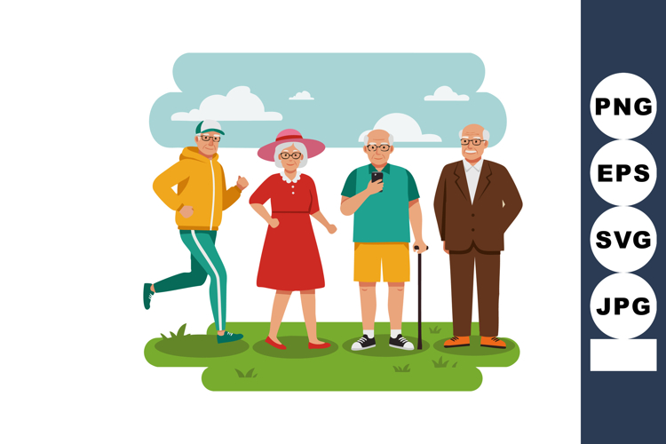 Senior Clipart