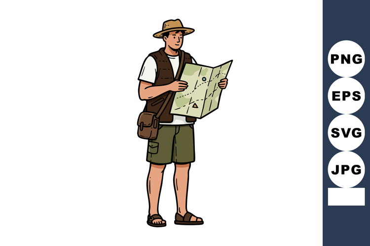 Map Clipart Image 16