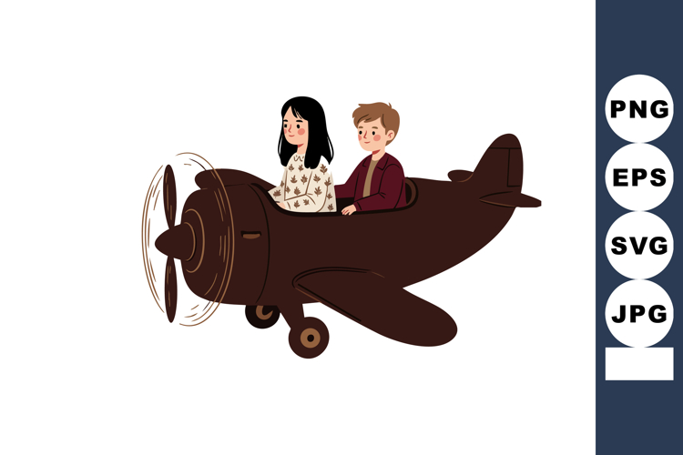 Airplane Clipart Image 19
