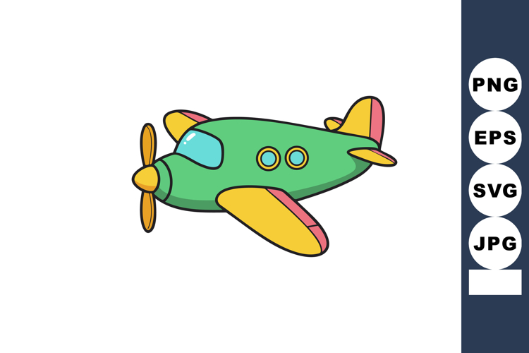 Airplane Clipart Image 17