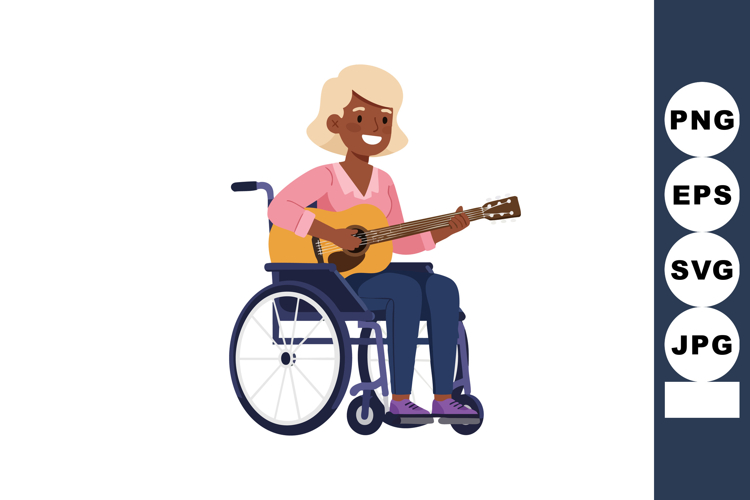 Acoustic Guitar Clipart Image 9