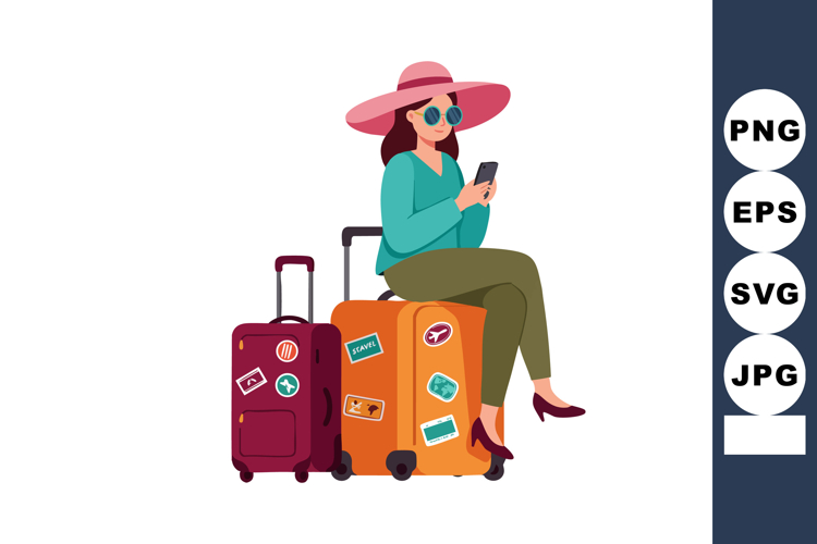 Suitcase Clipart Image 11
