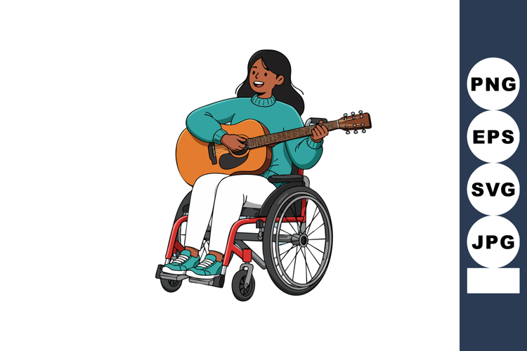Acoustic Guitar Clipart Image 13