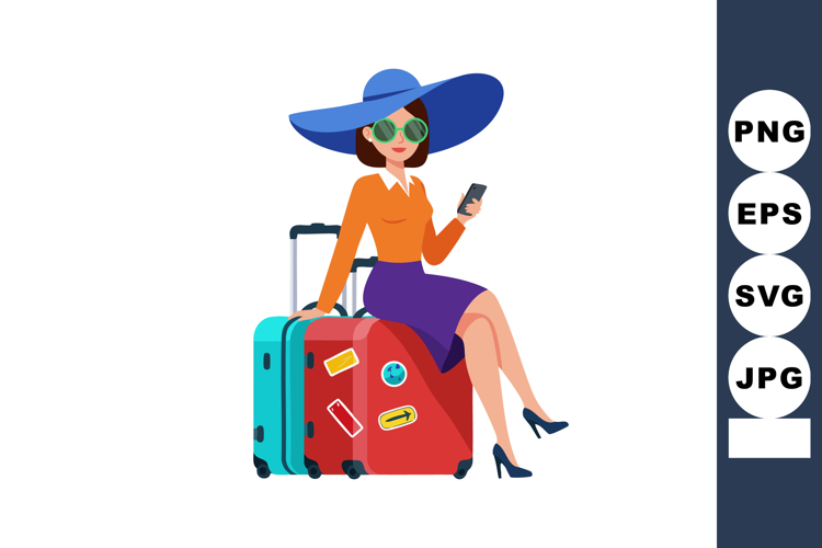 Luggage Clipart Image 14
