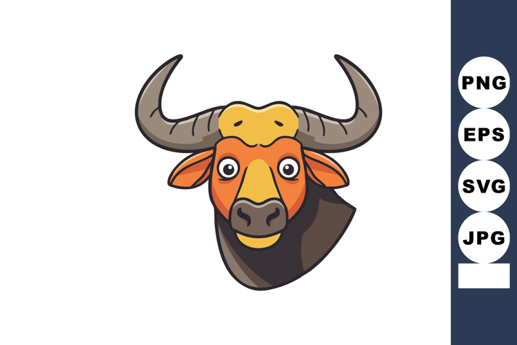 Buffalo Clipart Image 6