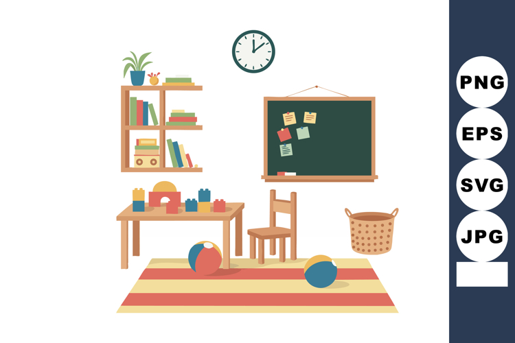 Classroom Clipart Image 8