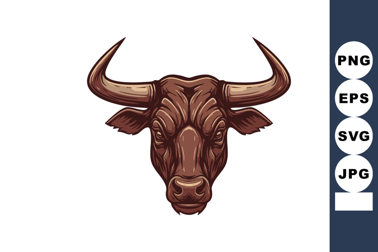 Bull Illustration Image 9
